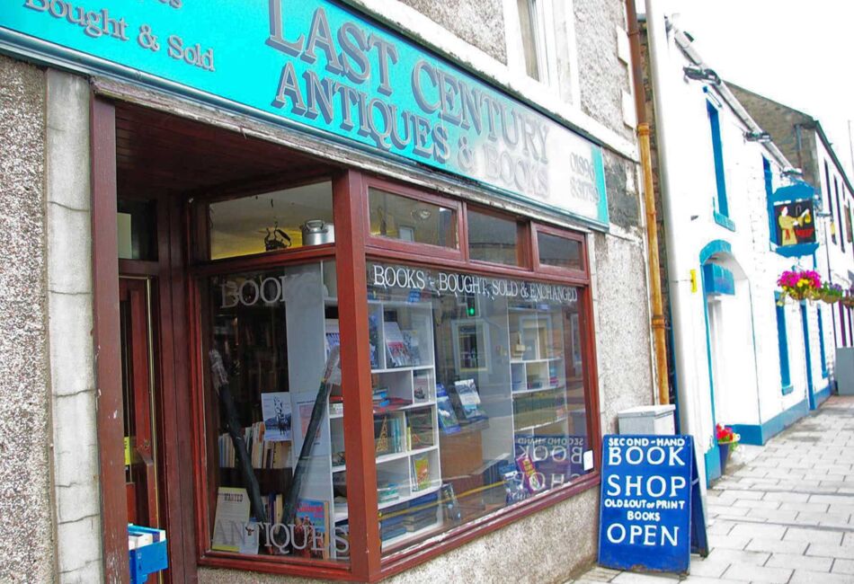 Last Century Books Shop Innerleithen in the Scottish Borders