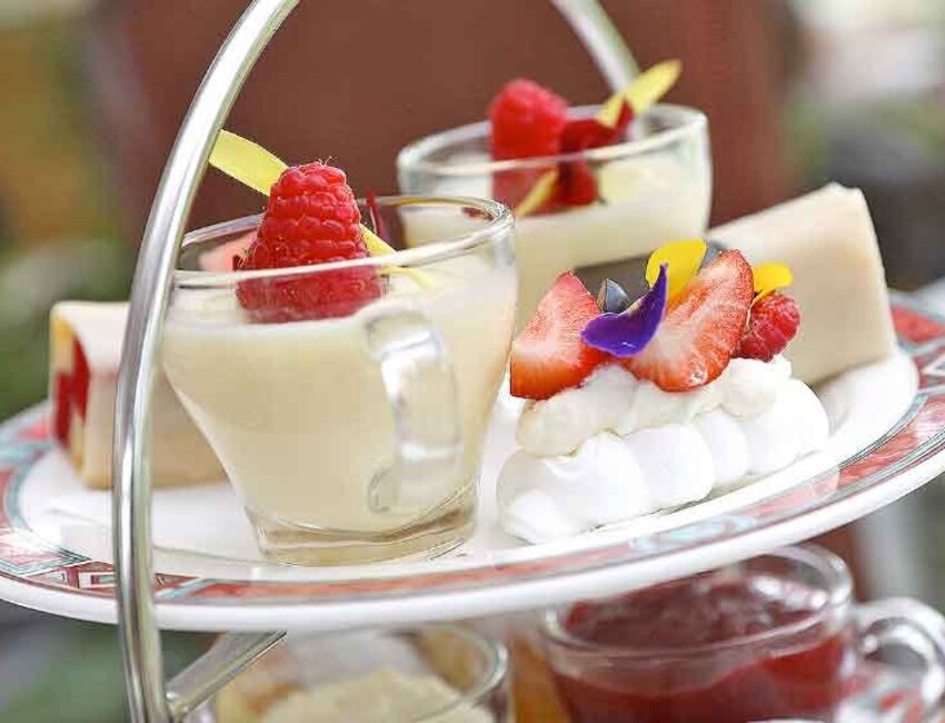 Delicious Selection of Sweet and Savoury Afternoon Tea Treats